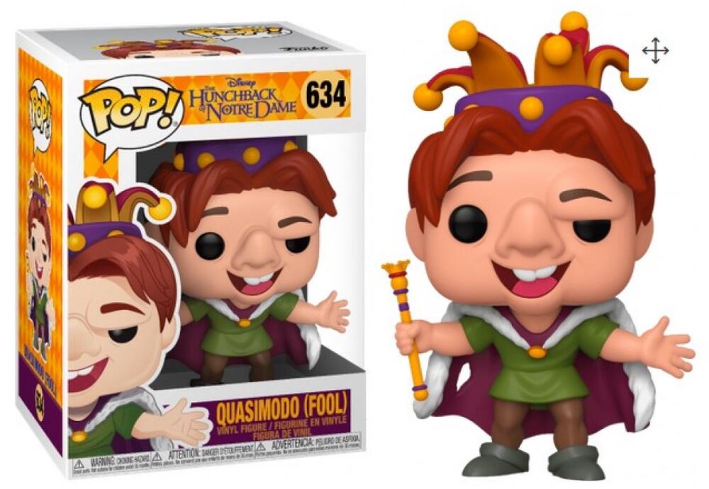 Funko Pop - 634 Disney Hunchback Nortre Dame - Quasimodo (Fool) Vinyl Figure