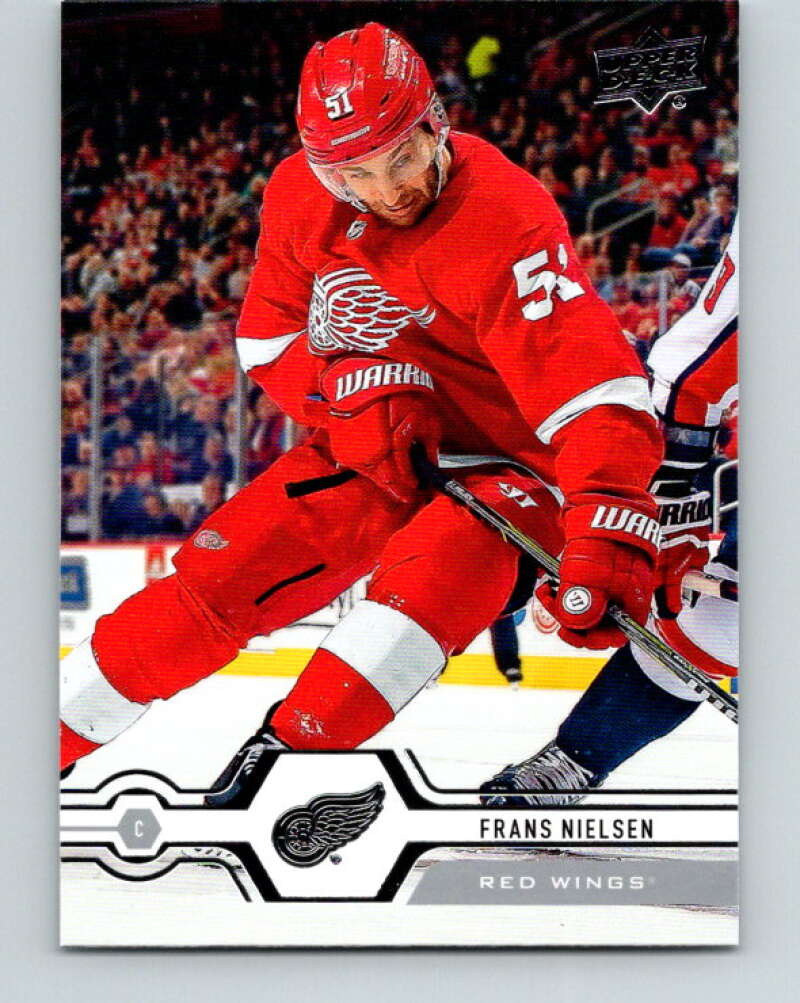 2019-20 Upper Deck #29 Frans Nielsen Mint Detroit Red Wings Image 1