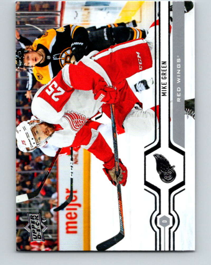 2019-20 Upper Deck #32 Mike Green Mint Detroit Red Wings Image 1