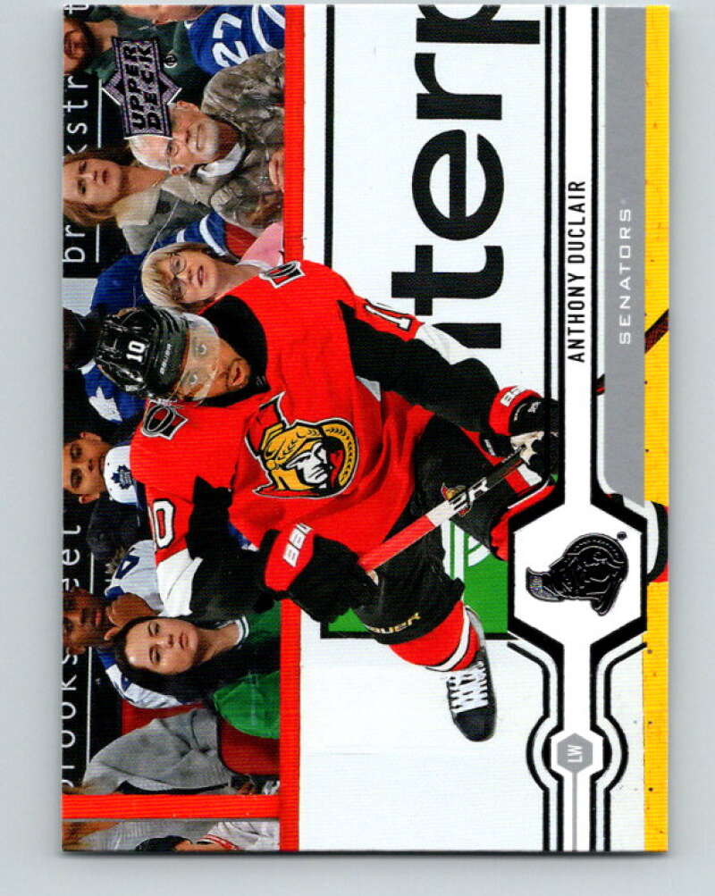 2019-20 Upper Deck #37 Anthony Duclair Mint Ottawa Senators Image 1