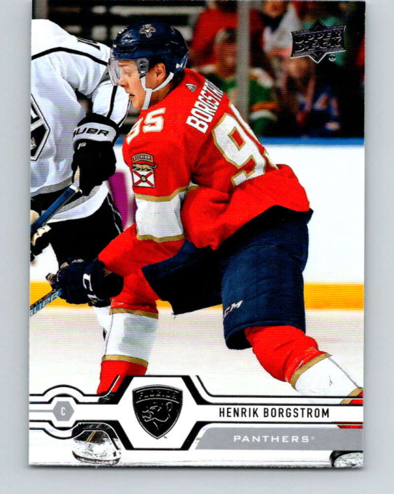 2019-20 Upper Deck #42 Henrik Borgstrom Mint Florida Panthers Image 1