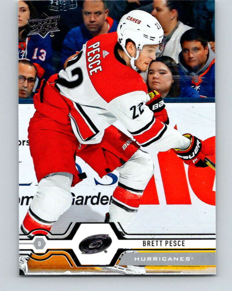 2019-20 Upper Deck #58 Brett Pesce Mint Carolina Hurricanes Image 1