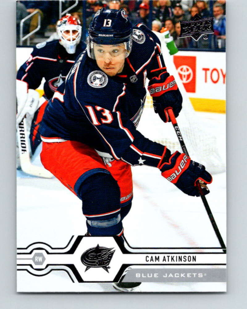 2019-20 Upper Deck #66 Cam Atkinson Mint Columbus Blue Jackets Image 1