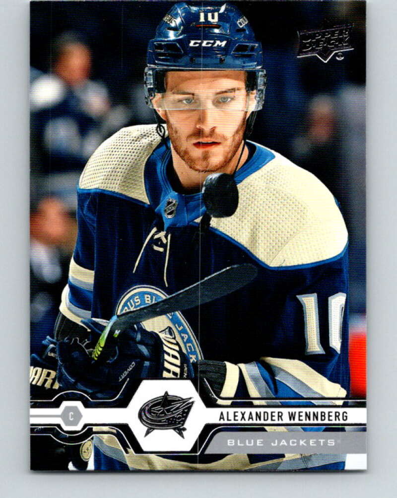 2019-20 Upper Deck #69 Alexander Wennberg Mint Columbus Blue Jackets Image 1