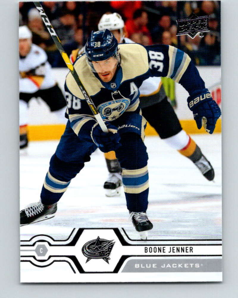 2019-20 Upper Deck #70 Boone Jenner Mint Columbus Blue Jackets Image 1