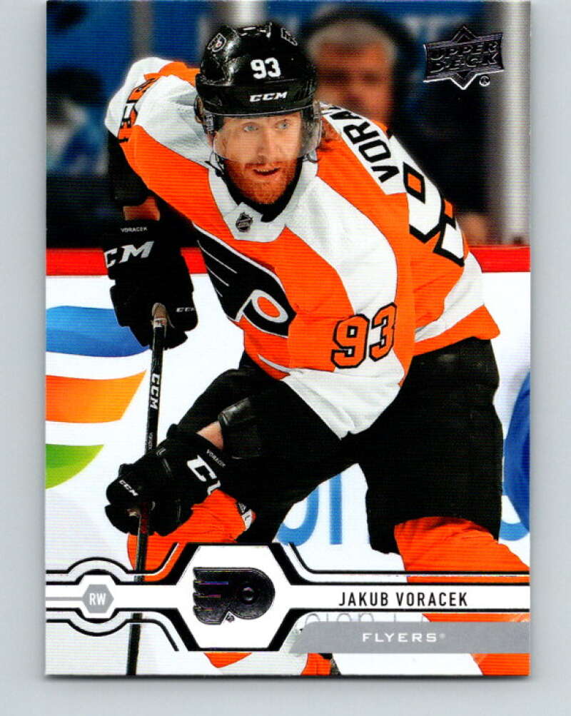 2019-20 Upper Deck #73 Jakub Voracek Mint Philadelphia Flyers Image 1