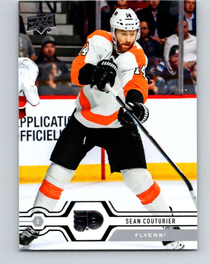 2019-20 Upper Deck #74 Sean Couturier Mint Philadelphia Flyers Image 1