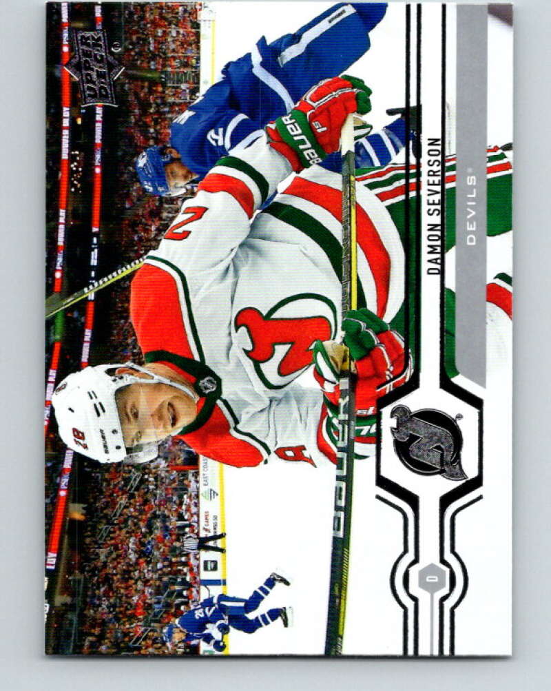 2019-20 Upper Deck #82 Damon Severson Mint New Jersey Devils Image 1