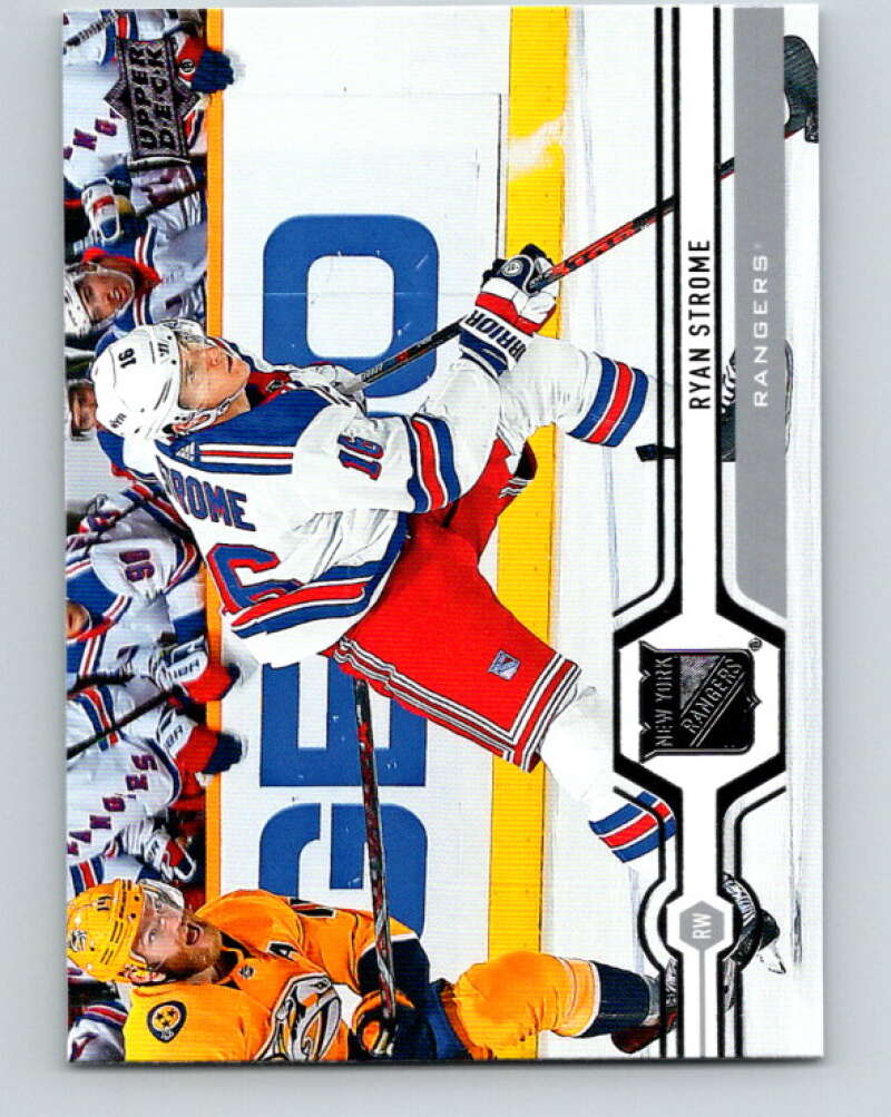 2019-20 Upper Deck #87 Ryan Strome Mint New York Rangers Image 1