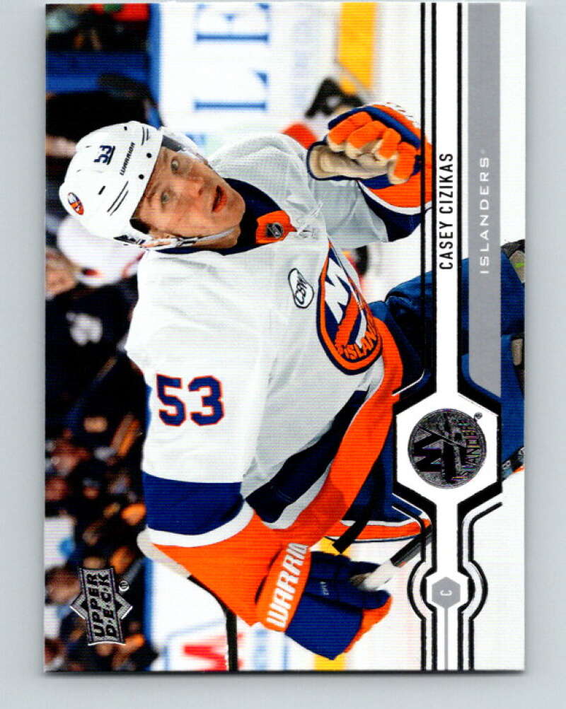 2019-20 Upper Deck #93 Casey Cizikas Mint New York Islanders Image 1