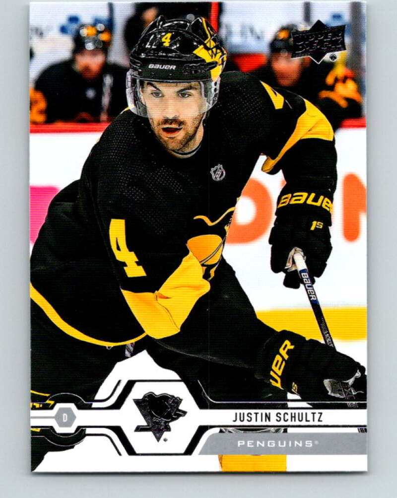 2019-20 Upper Deck #102 Justin Schultz Mint Pittsburgh Penguins Image 1