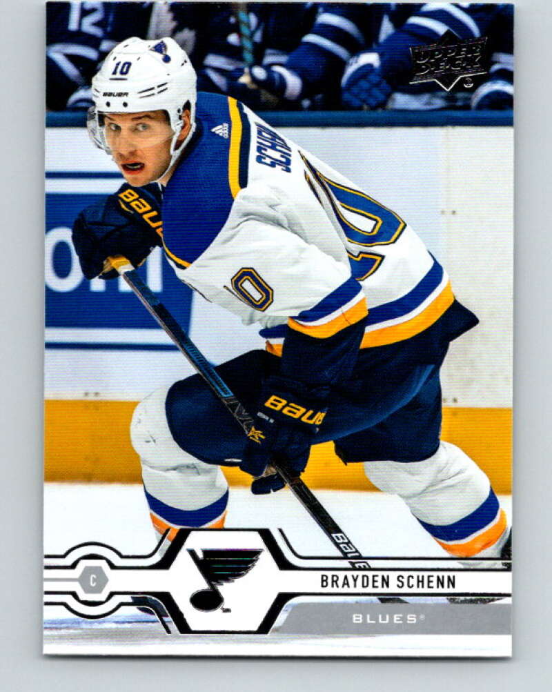 2019-20 Upper Deck #118 Brayden Schenn Mint St. Louis Blues Image 1
