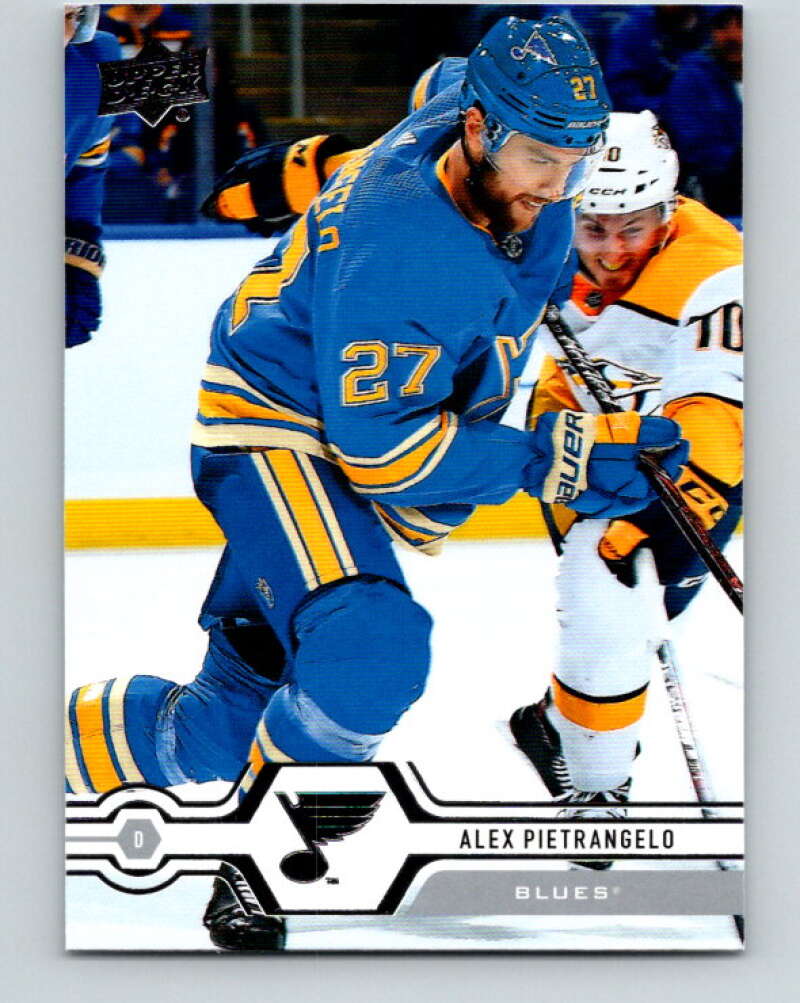 2019-20 Upper Deck #122 Alex Pietrangelo Mint St. Louis Blues Image 1