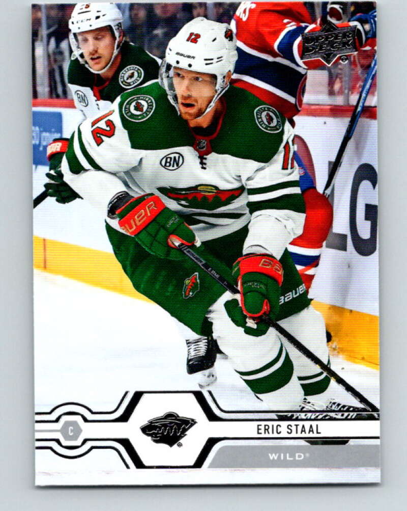 2019-20 Upper Deck #124 Eric Staal Mint Minnesota Wild Image 1