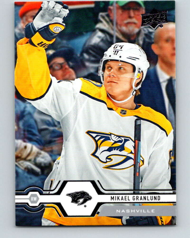 2019-20 Upper Deck #137 Mikael Granlund Mint Nashville Predators Image 1