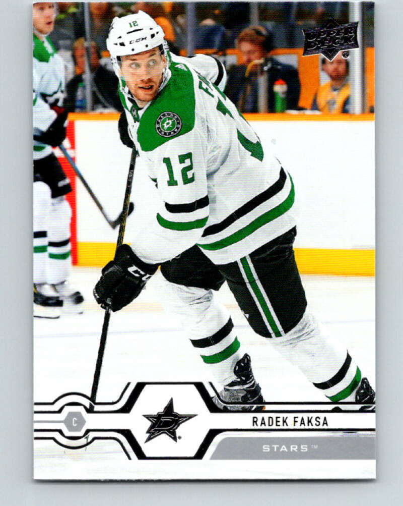 2019-20 Upper Deck #145 Radek Faksa Mint Dallas Stars Image 1