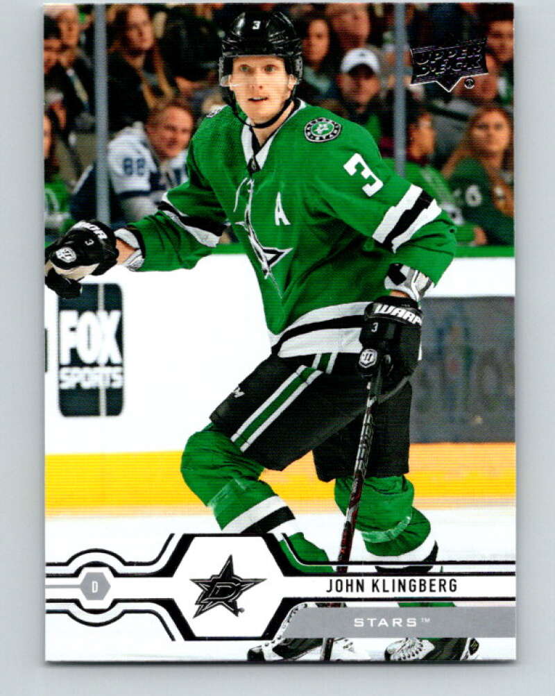 2019-20 Upper Deck #147 John Klingberg Mint Dallas Stars Image 1