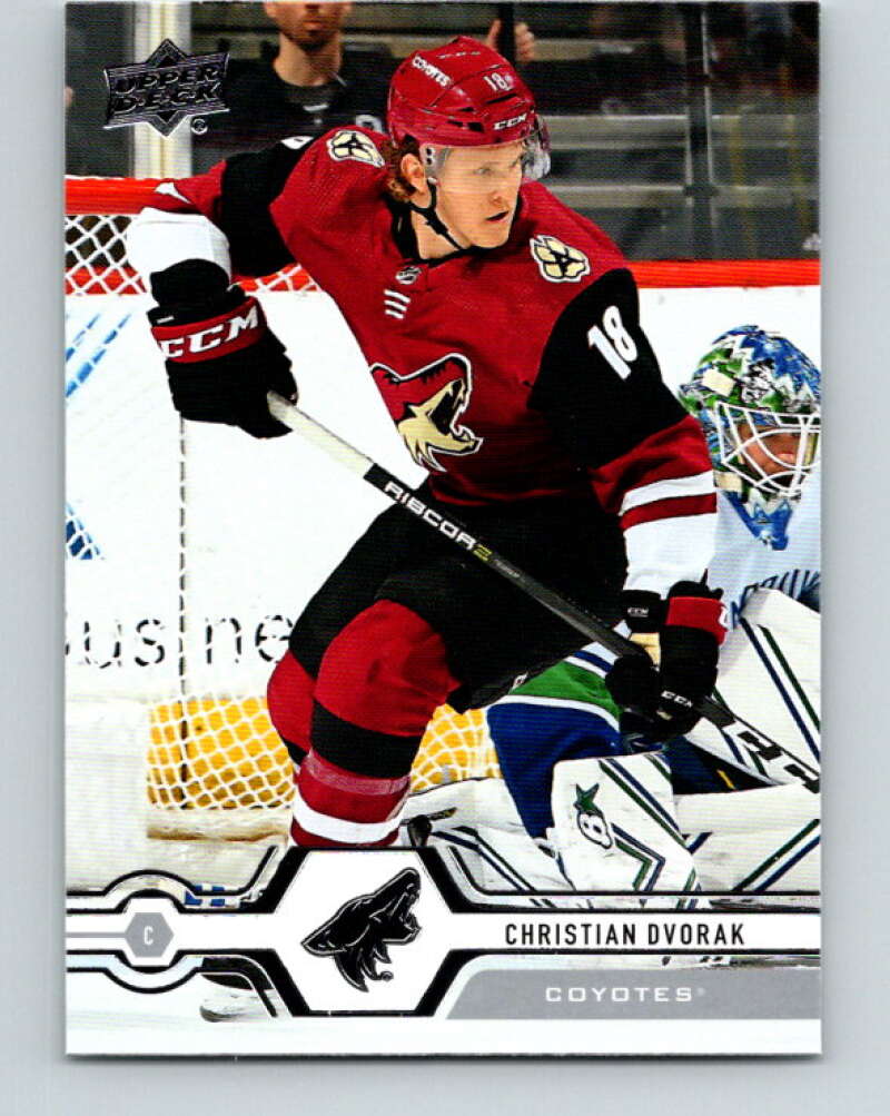 2019-20 Upper Deck #156 Christian Dvorak Mint Arizona Coyotes Image 1