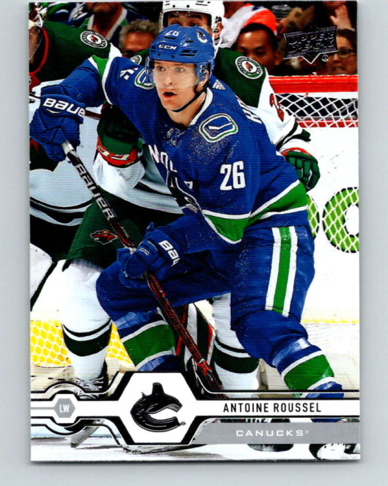 2019-20 Upper Deck #172 Antoine Roussel Mint Vancouver Canucks Image 1