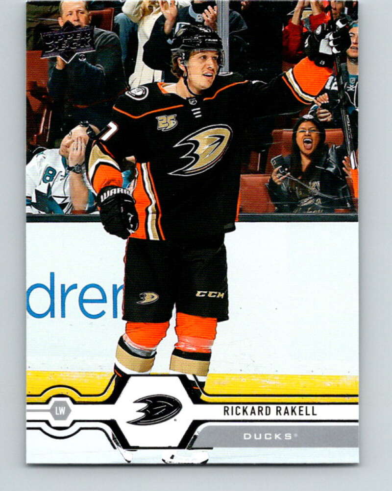 2019-20 Upper Deck #175 Rickard Rakell Mint Anaheim Ducks Image 1