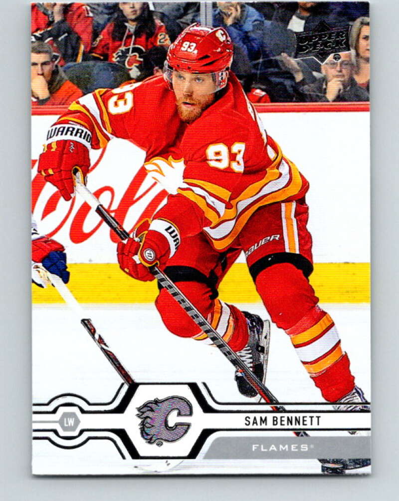 2019-20 Upper Deck #181 Sam Bennett Mint Calgary Flames Image 1