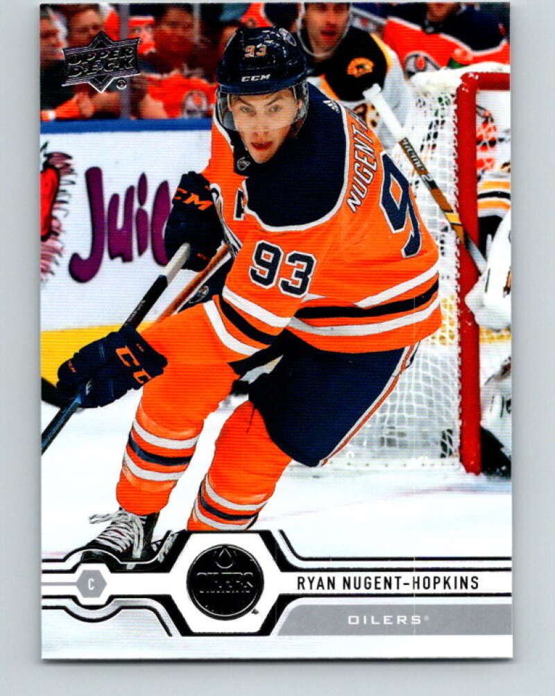 2019-20 Upper Deck #188 Ryan Nugent-Hopkins Mint Edmonton Oilers Image 1