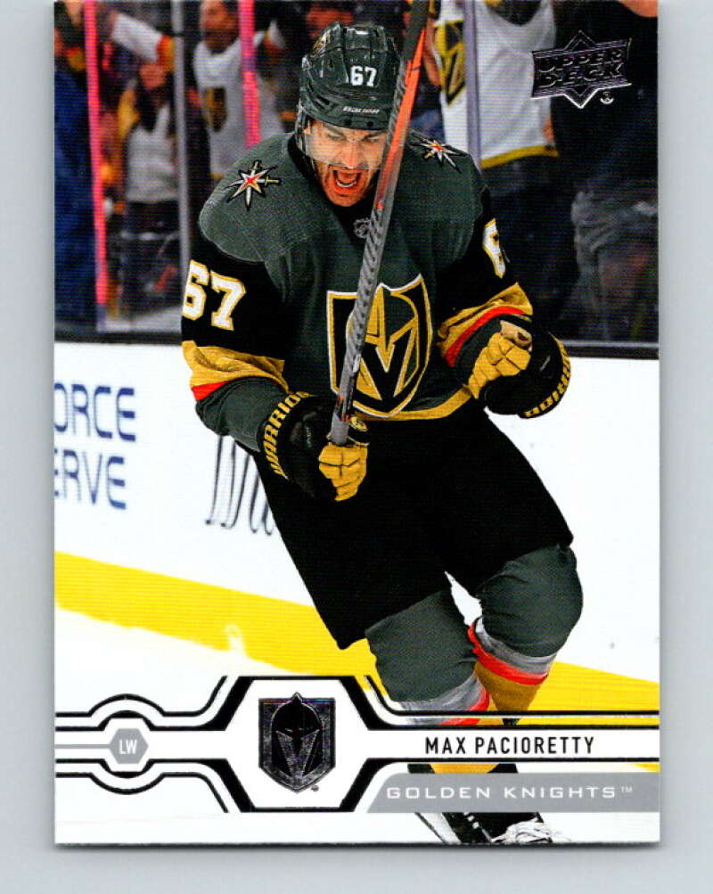 2019-20 Upper Deck #193 Max Pacioretty Mint Vegas Golden Knights Image 1