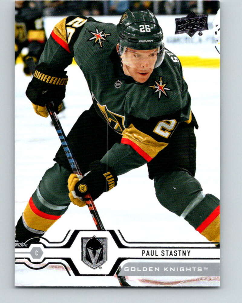 2019-20 Upper Deck #194 Paul Stastny Mint Vegas Golden Knights Image 1