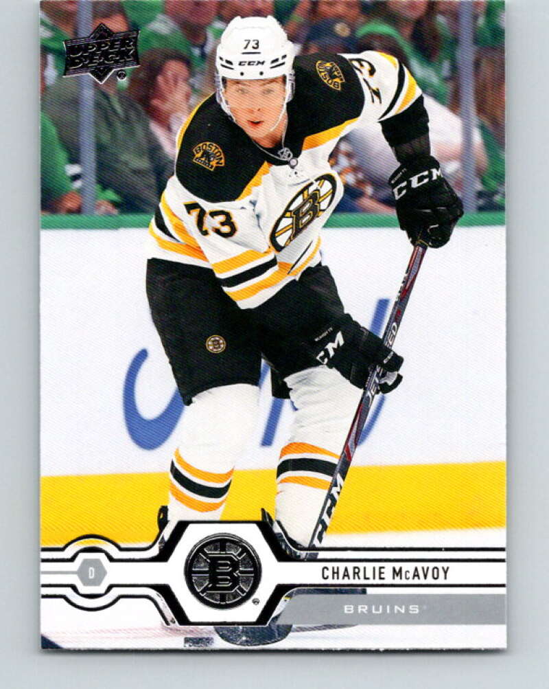 2019-20 Upper Deck #258 Charlie McAvoy Mint Boston Bruins Image 1