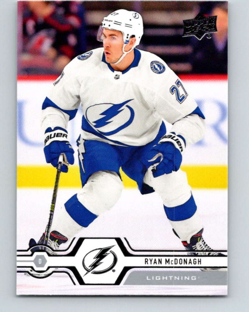 2019-20 Upper Deck #273 Ryan McDonagh Mint Tampa Bay Lightning Image 1