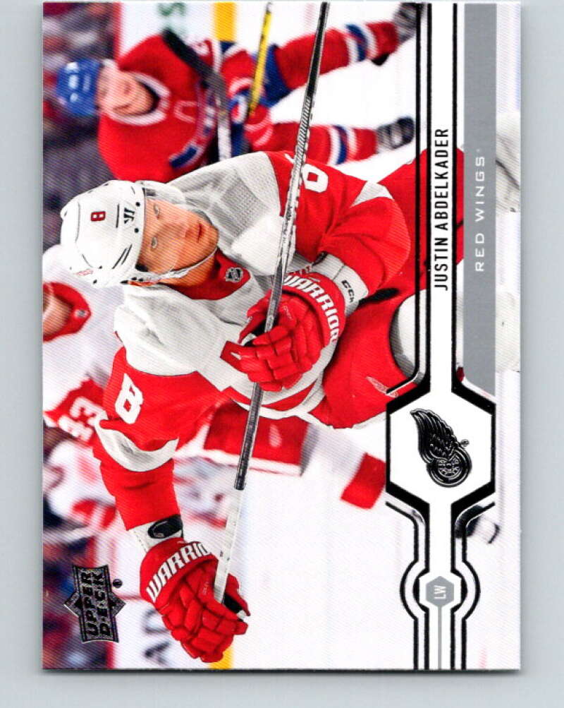 2019-20 Upper Deck #277 Justin Abdelkader Mint Detroit Red Wings Image 1