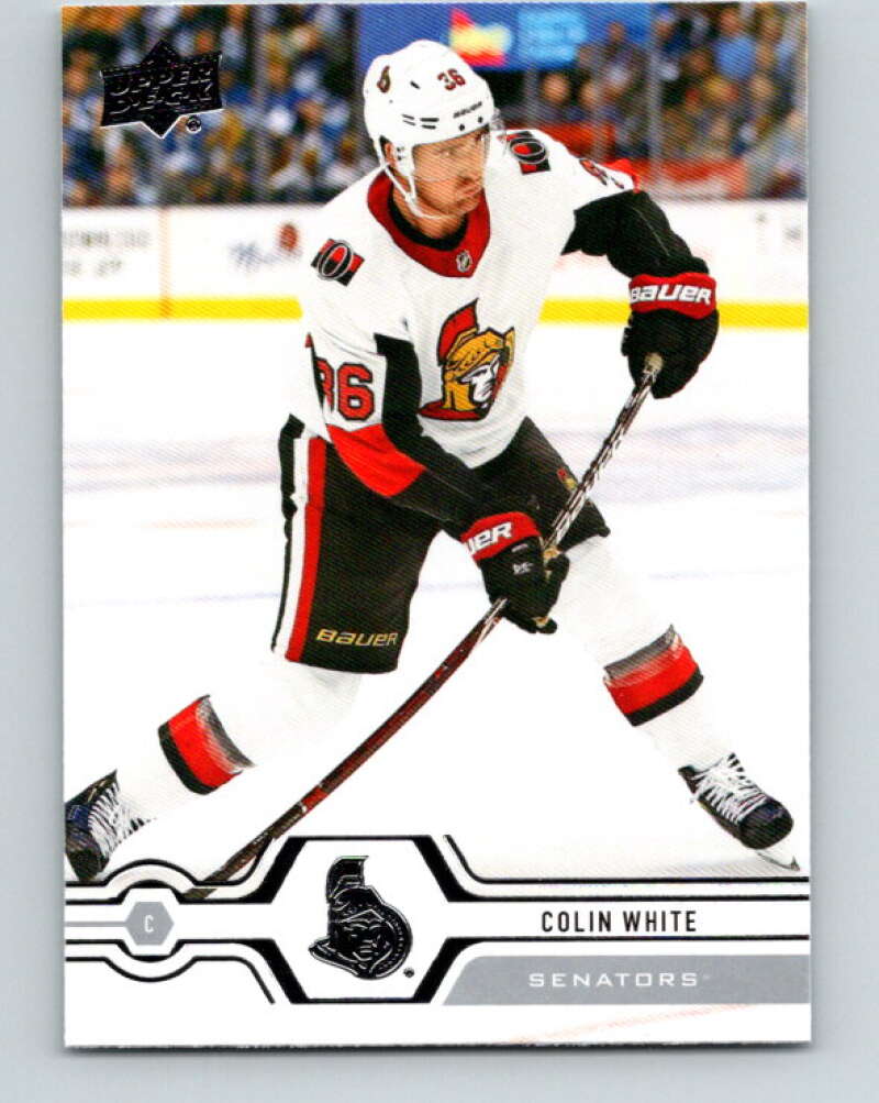 2019-20 Upper Deck #288 Colin White Mint Ottawa Senators Image 1