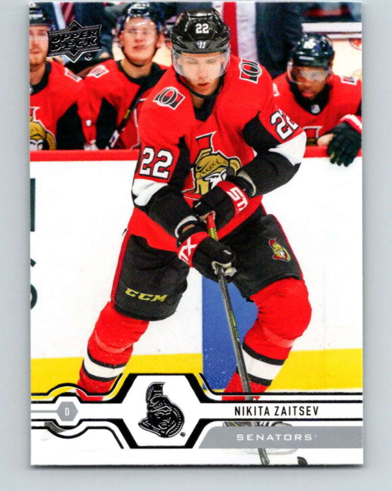 2019-20 Upper Deck #289 Nikita Zaitsev Mint Ottawa Senators Image 1