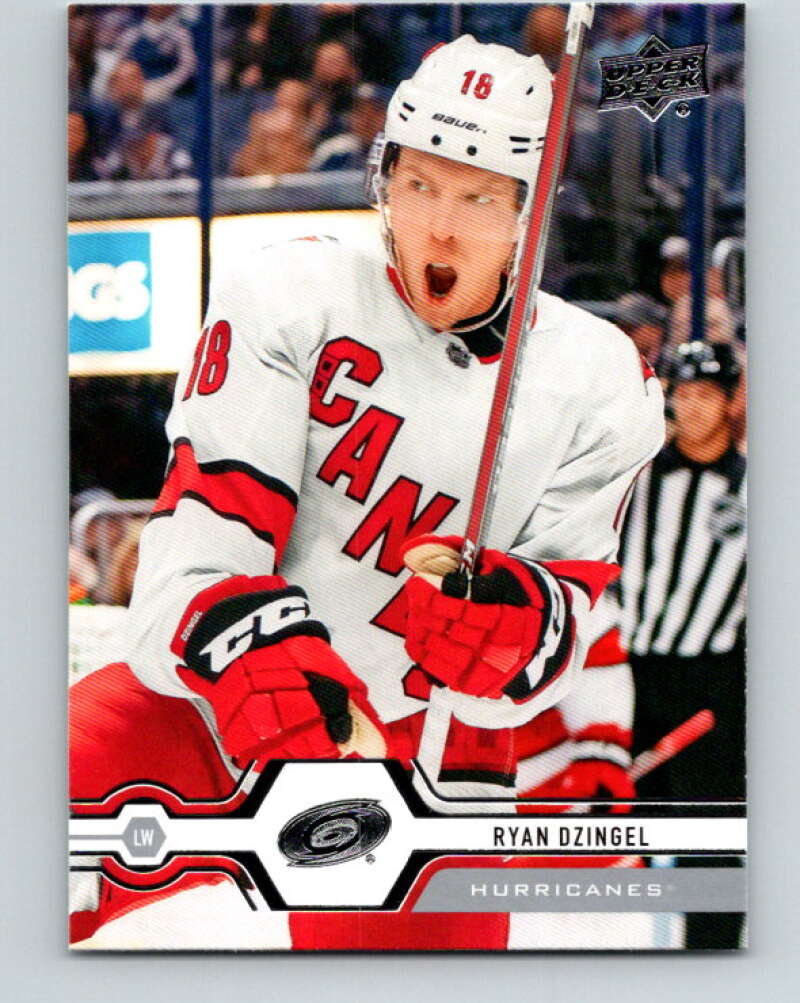 2019-20 Upper Deck #305 Ryan Dzingel Mint Carolina Hurricanes Image 1