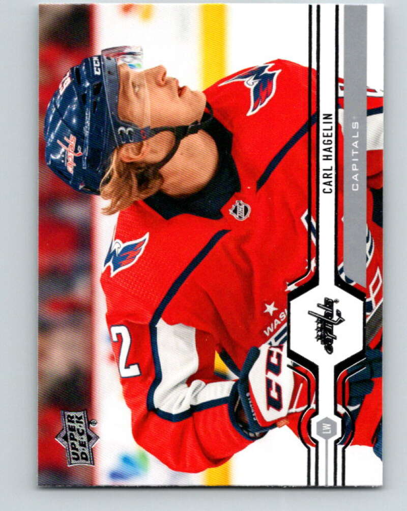2019-20 Upper Deck #314 Carl Hagelin Mint Washington Capitals Image 1