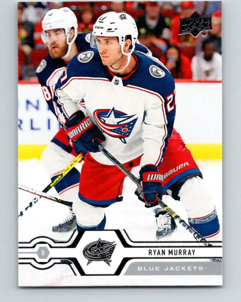 2019-20 Upper Deck #322 Ryan Murray Mint Columbus Blue Jackets Image 1
