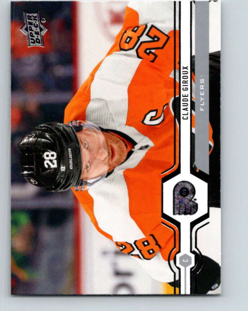 2019-20 Upper Deck #323 Claude Giroux Mint Philadelphia Flyers Image 1