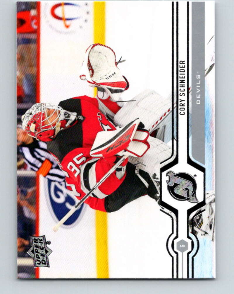 2019-20 Upper Deck #333 Cory Schneider Mint New Jersey Devils Image 1