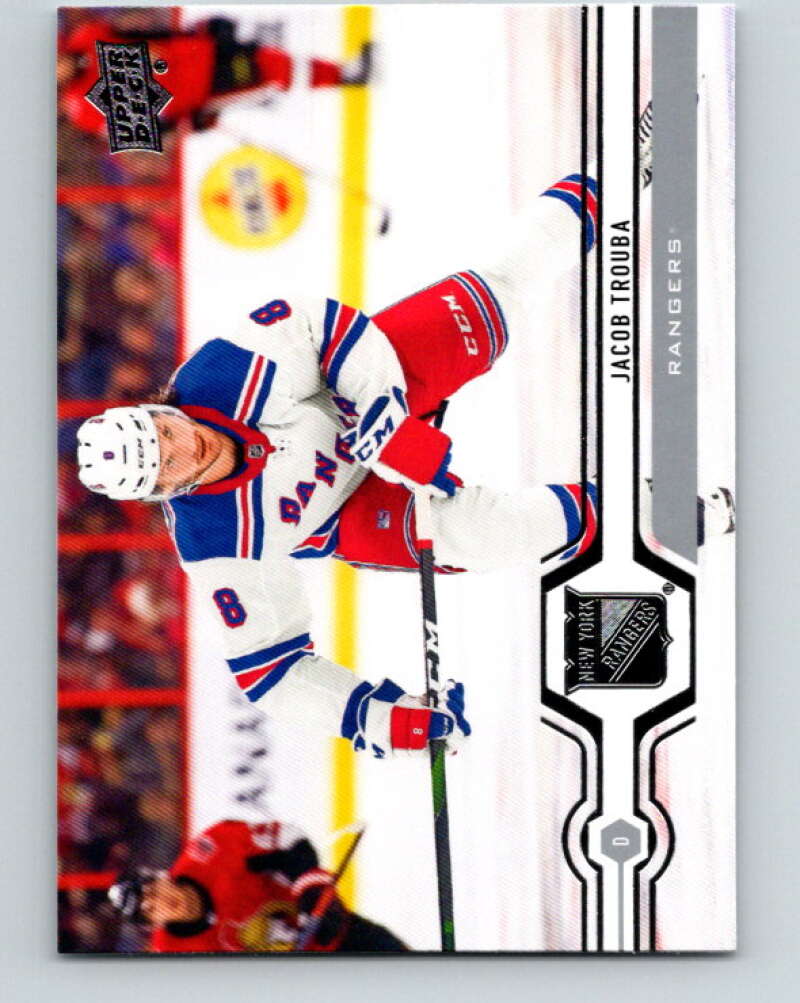 2019-20 Upper Deck #343 Jacob Trouba Mint New York Rangers Image 1