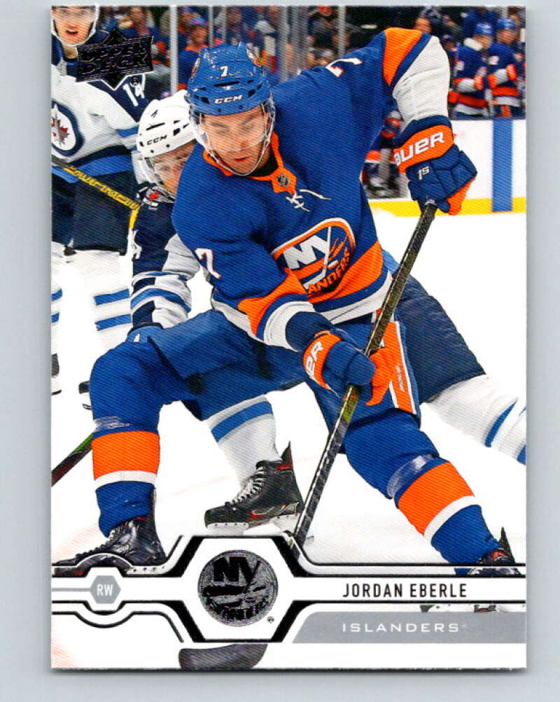 2019-20 Upper Deck #346 Jordan Eberle Mint New York Islanders Image 1