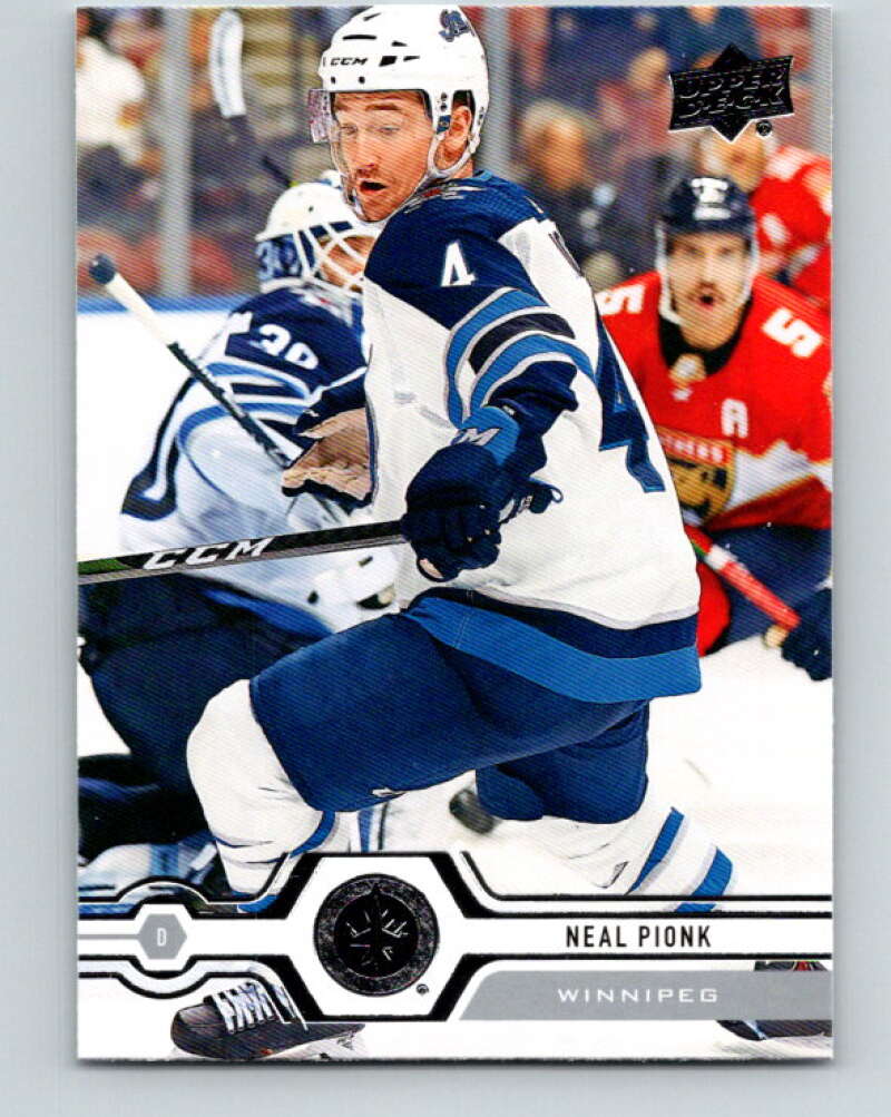 2019-20 Upper Deck #358 Neal Pionk Mint Winnipeg Jets Image 1
