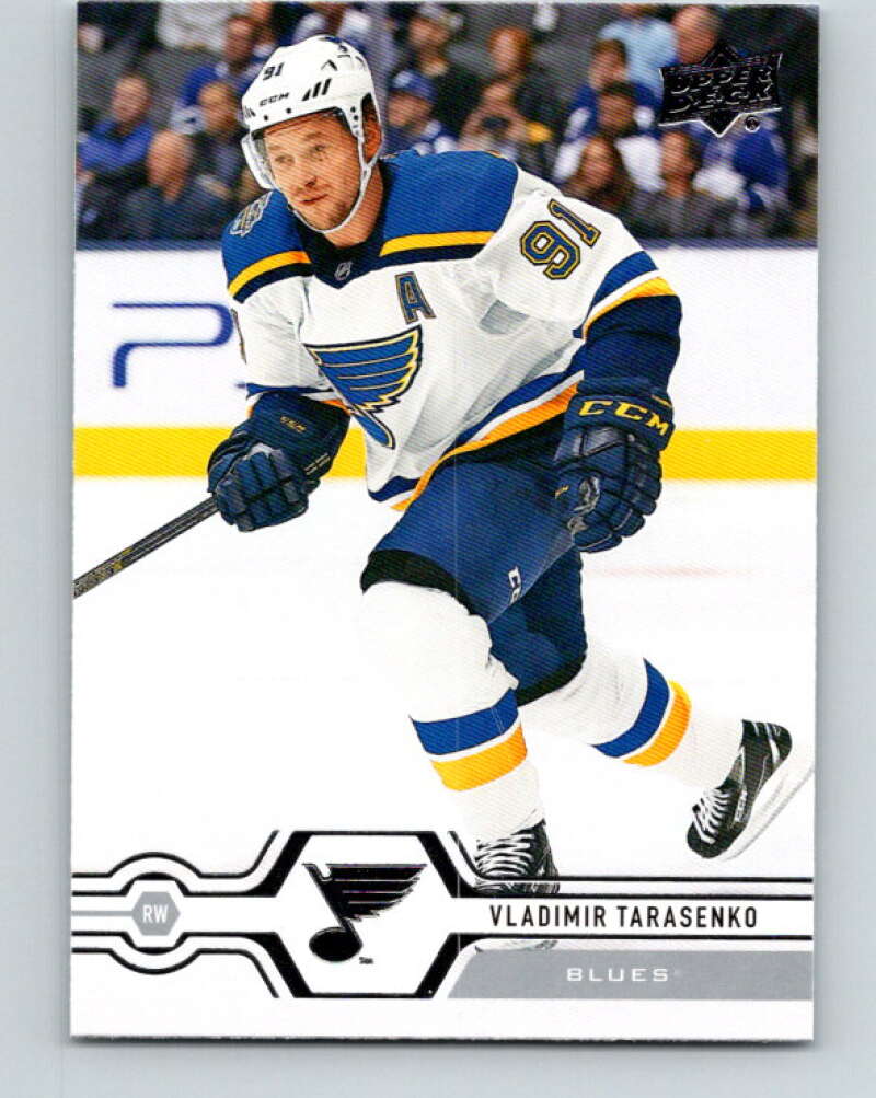 2019-20 Upper Deck #368 Vladimir Tarasenko Mint St. Louis Blues Image 1
