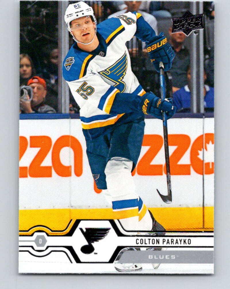 2019-20 Upper Deck #370 Colton Parayko Mint St. Louis Blues Image 1