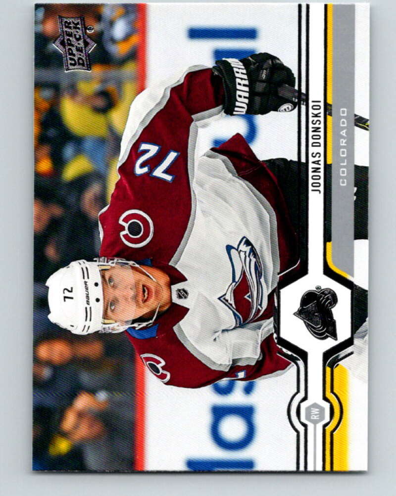 2019-20 Upper Deck #380 Joonas Donskoi Mint Colorado Avalanche Image 1