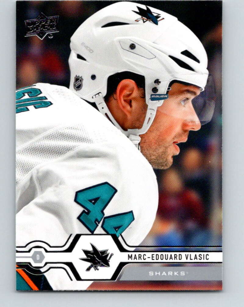 2019-20 Upper Deck #415 Marc-Edouard Vlasic Mint San Jose Sharks Image 1