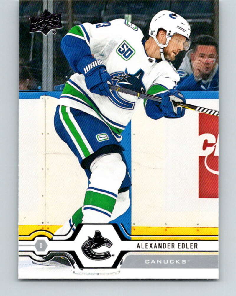 2019-20 Upper Deck #420 Alexander Edler Mint Vancouver Canucks Image 1