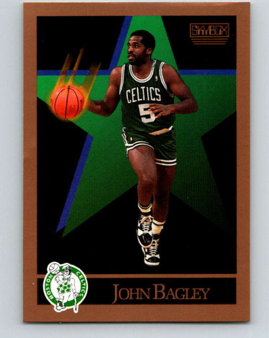 1990-91 SkyBox #13 John Bagley Mint Boston Celtics  Image 1