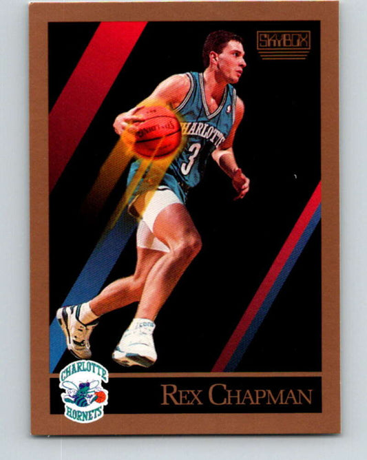 1990-91 SkyBox #27 Rex Chapman Mint Charlotte Hornets  Image 1