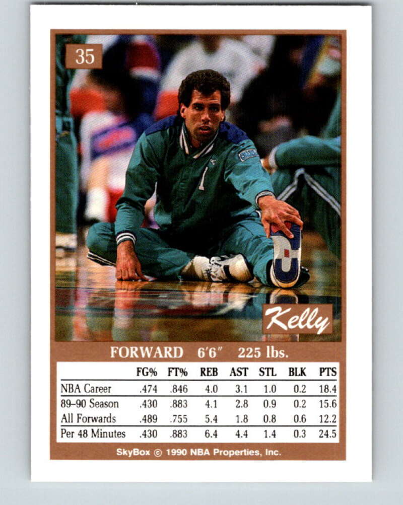 1990-91 SkyBox #35 Kelly Tripucka Mint Charlotte Hornets Image 2