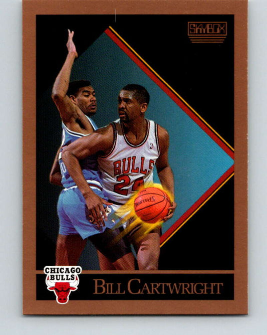 1990-91 SkyBox #38 Bill Cartwright Mint Chicago Bulls  Image 1